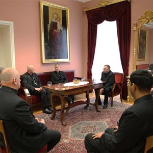 Sastanak u Uredu zagrebačkog nadbiskupa